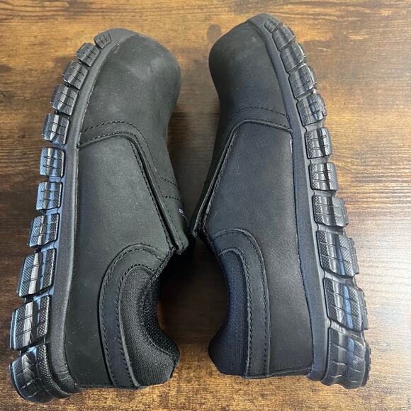 Moxie Trades Mary Work Shoes 8.5 Womens Safety Composite Toe Leather Slip On New - Picture 7 of 10